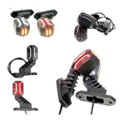 Afbeelding van Web Truck 2 x led rubberen zijmarkeringslicht, modern, 12 V, 24 met E goedkeuring, positielicht, auto, vrachtwagen, caravan, autolamp, licht, wit, rood, oranje