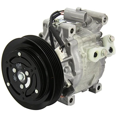 Afbeelding van DENSO DCP50004 AC Compressor SCSA06C 12 PAG 46 R 134a Met magneetkoppeling