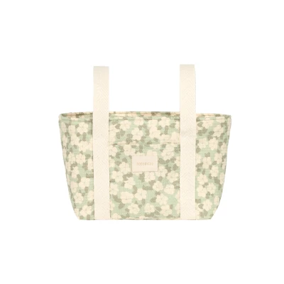 Afbeelding van Nobodinoz Opera Waterproof Wandelwagen Organizer Green Sakura
