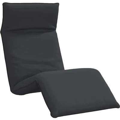 Afbeelding van Ligstoel inklapbaar 175x54x8,5 cm Oxford stof zwart