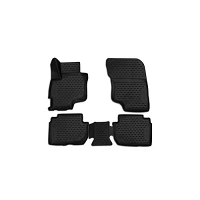 Afbeelding van Element Hoogwaardige 3D antislip rubberen vloermatten voor Mitsubishi Outlander PHEV 2014 2019