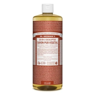 Afbeelding van Dr. Bronner&#039;s Eucalyptus 18 in 1 Pure Castile Soap Gel 945ml 945 ml