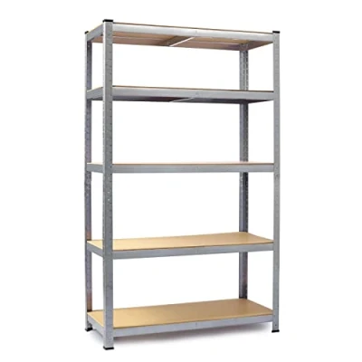 Image de Humberg 4840 Étagère pour charges lourdes avec 5 tablettes en MDF 150 x 75 30 cm
