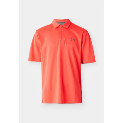 Afbeelding van Under Armour Poloshirt, Heren, Maat: XXL, Racer red/pitch gray