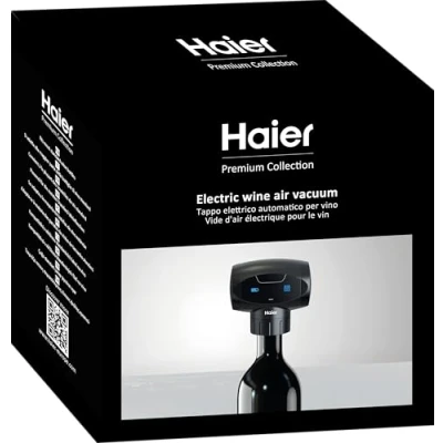 Afbeelding van Haier Elektrische vacuümsluiting, behoudt de authentieke smaak en het aroma, verlengt levensduur van geopende wijnflessen, versheid gedurende 7 dagen,