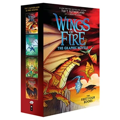 Afbeelding van Wings of Fire Graphix Paperback Box Set (Books 1 4)