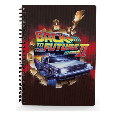 Afbeelding van SD Toys Back To The Future Notitieboek 3D Effect Poster Multicolours