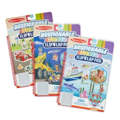 Image de Melissa &amp; Doug Blues Clues You! Water WOW!! Lot de 3 carnets voyage Bloc d&#039;activités 3+ Cadeau pour garçon ou fille