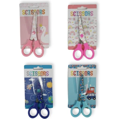 Afbeelding van Schaar met print 13 cm 4 assorti