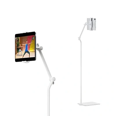 Afbeelding van Twelve South HoverBar Tower iPad vloerstandaard Wit Geschikt voor Apple model: 4, Pro 9.7, 10.5, 11, 12.9