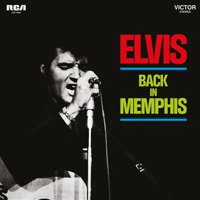 Image de Elvis Back In Memphis Vinyle Rouge Translucide