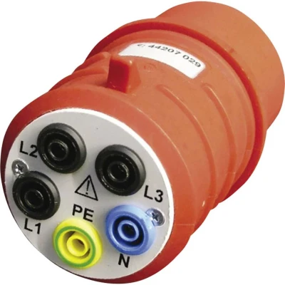 Afbeelding van Beha Amprobe DAA 32 Meetadapter CEE stekker A 5 polig Bus 4 mm