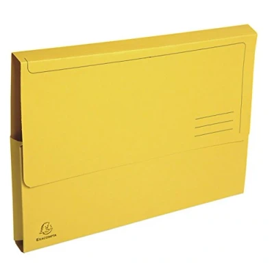 Afbeelding van Exacompta Documentenbox Forever A4, 290 g/m², geel (pak 50 stuks)