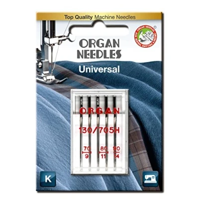 Afbeelding van Organ needles universal machine naalden 130/705H 70 10/ 90 14