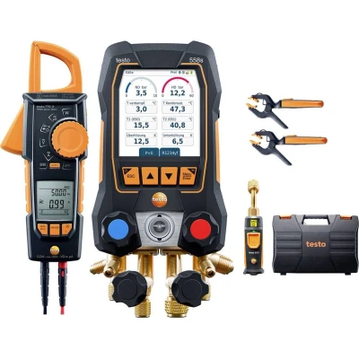 Afbeelding van testo 558s Smart vacuümset Met stroomtang