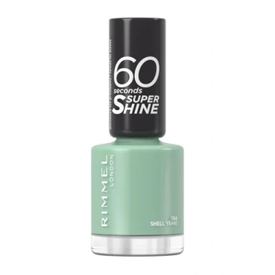 Afbeelding van Rimmel London 60 Seconds Super Shine Nagellak 154 Shell Yeah 8 ml