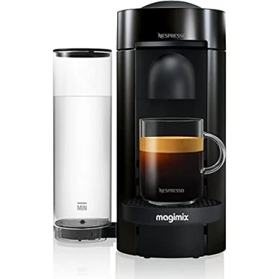 Afbeelding van Magimix koffiezetapparaat Nespresso Vertuo Plus, zwart, espresso 11399