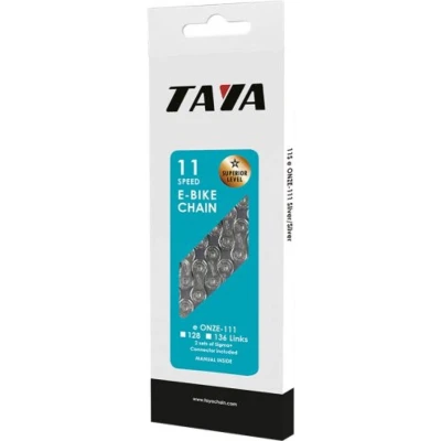 Afbeelding van Taya Ketting onze 111 e bike 11 speed 1/2x5/64 136s. zilver blister