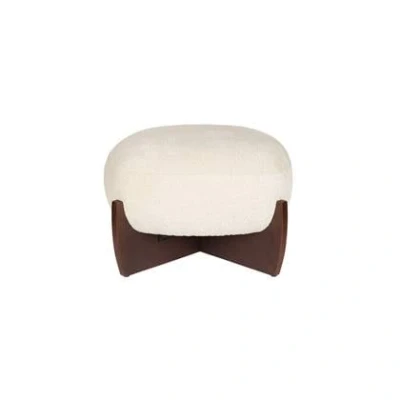 Afbeelding van Dutchbone Emilius Pouf Beige