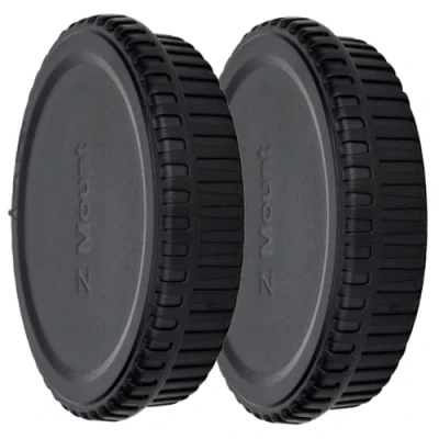 Afbeelding van (2 stuks) JJC voorste beschermkap + lensbescherming achter voor Nikon Z camera Z9 Z8 Z7 Z7II Z6 Z6II Z5 Z50 Z30 Zf Zfc &amp; lens