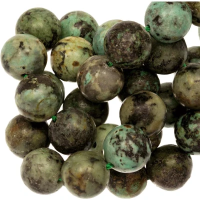 Afbeelding van Afrikaanse Turkoois Kralen (6 mm) 60 Stuks