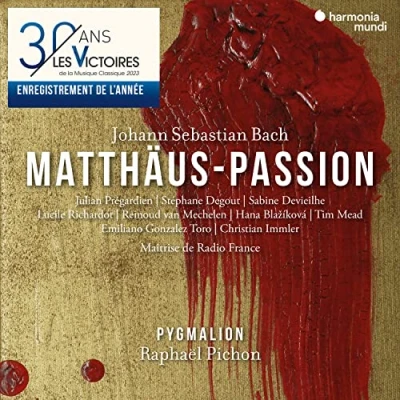 Afbeelding van Ensemble Pygmalion Johann Sebastian Bach: Matthäus Passion (3 CD)