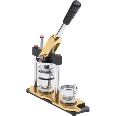 Afbeelding van Buttonmachine met cirkelsnijder draaipunch 44 mm