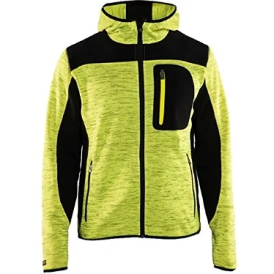 Afbeelding van Blaklader Gebreide vest Softshell geel maat L