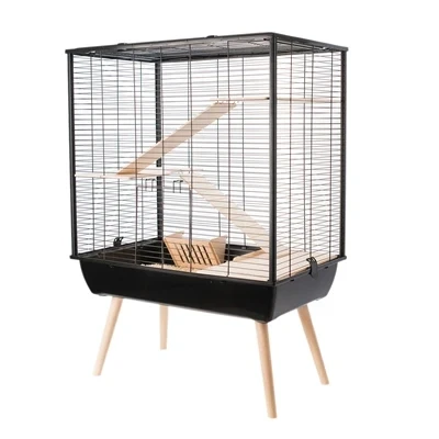 Afbeelding van Zolux Neo Cosy Knaagdierkooi Large Zwart 78X48X80 CM