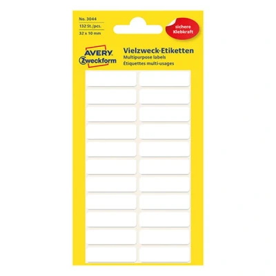 Image de AVERY Zweckform étiquettes multi usages, 32 x 10mm, blanches