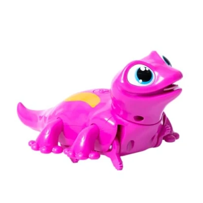 Afbeelding van Goliath Animagic Robot Gekko Roze