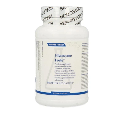 Afbeelding van Biotics Glycozyme Forte Capsules 90CP