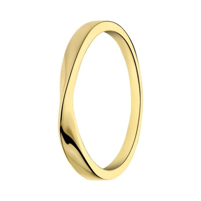 Afbeelding van Lucardi GLAM Ring, Dames, Maat: 61, Gold