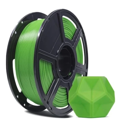 Afbeelding van FLASHFORGE PLA PRO 3D printerfilament 1,75 mm, 1 kg spoel, maatnauwkeurigheid +/ 0,02 mm voor FDM printers, betere taaiheid en geen knopen (groen)