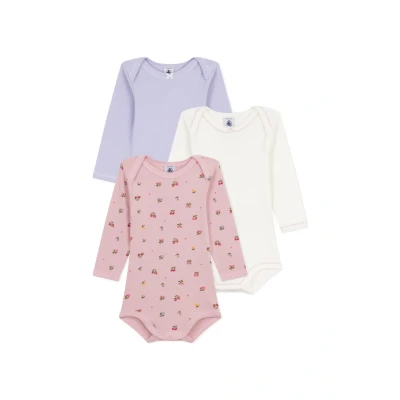 Afbeelding van Petit Bateau BÉBÉ 3 PACK Body multicoloured voor kinderen, Maat: 80, Multi coloured