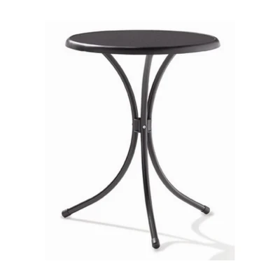 Afbeelding van Sieger Tuin tafel Ø 60 Cm D.grijs Leisteen Decor.