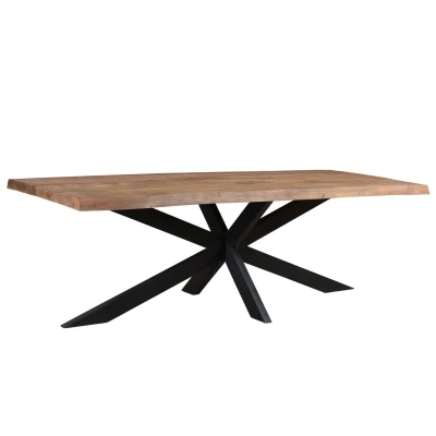 Afbeelding van Sturdy eettafel spider tree top 180 cm