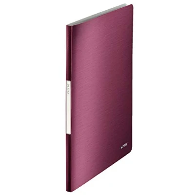 Afbeelding van Leitz Showalbum Style, A4, Uit Pp, 40 Tassen, Granaatrood
