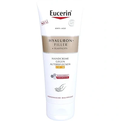 Afbeelding van Eucerin Hyaluron Filler + Elasticity Anti aging handcrème tegen ouderdomsvlekken, 75 ml
