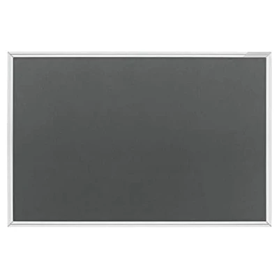 Afbeelding van Magnetoplan 1460001 Prikbord Grijs Vilt 60 cm x 45