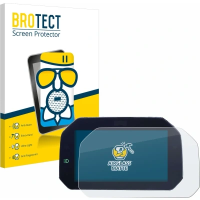 Afbeelding van BROTECT Screenprotector voor BMW F 750 GS 2018 2020 Connectivity TFT 6.5&quot; Folie Beschermfolie Beschermglas matte