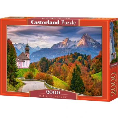 Afbeelding van Castorland Autumn in Bavarian Alps, Germany 2000 stukjes