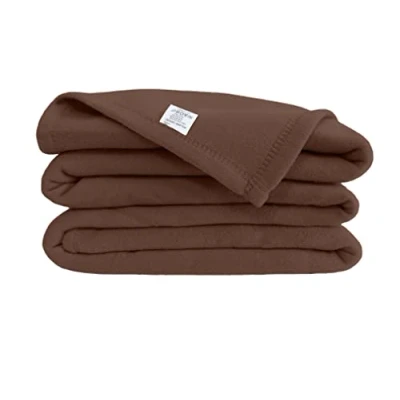 Afbeelding van Deken Poyet Motte Poleco Chocolade 220 X 240 Cm