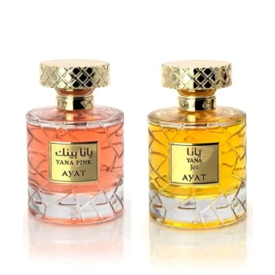 Afbeelding van Eau de Parfum YARA 100ml Ayat Perfumes Made in Dubaï Notes: Mandarine Vanille Santal Et Boisé, Musc EDP Oriental Parfait Pour Les Femme Homme (Yana Pink &amp; Yana Joi)