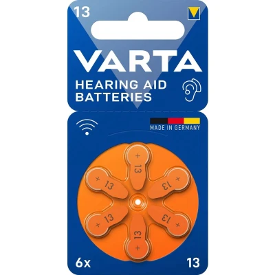 Afbeelding van Varta Gehoorapparaat Batterijen Type 13