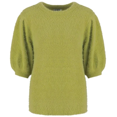 Afbeelding van FLURESK Trui Knitted Moraine Groen 34