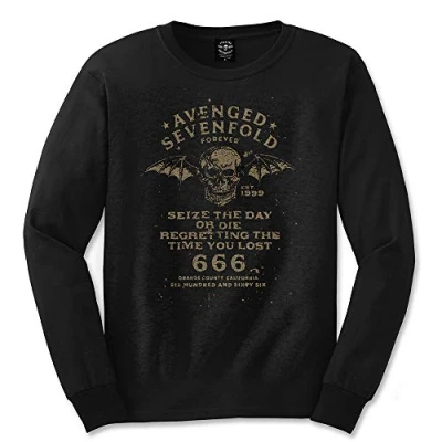 Afbeelding van Avenged Sevenfold Seize The Day Longsleeve shirt L Zwart