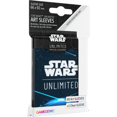 Afbeelding van Gamegenic Star Wars: Unlimited Art Sleeves: Card Back Blue (60 stuks)