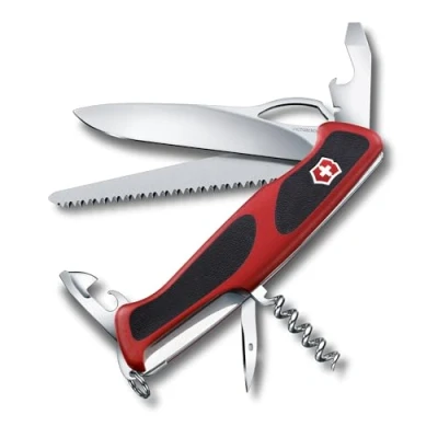 Afbeelding van Victorinoc RangerGrip 79 Zakmes 12 Functies Rood/Zwart