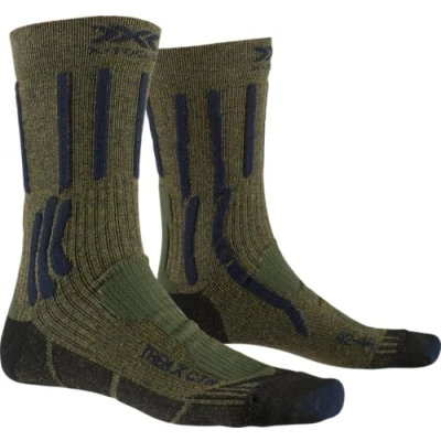 Afbeelding van X socks Wandelsokken Trek Katoen/polyamide Groen Mt 35/38